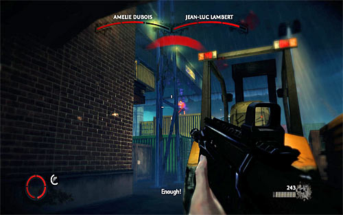 A further stage of this chapter is a chase after Amelie and Jean-Luc - Vendettas campaign - hints - p. 2 - Vendettas - The Darkness II - Game Guide and Walkthrough