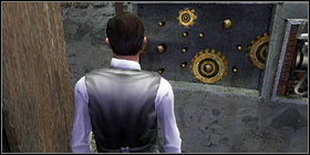 You must place the gears in a way that will let the mechanism function - Temple Church - Walkthrough - The Da Vinci Code Game Guide & Walkthrough