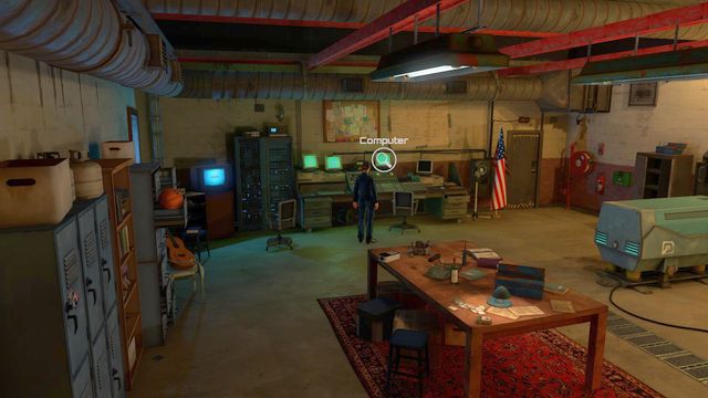 As Mia, use the computer shown in the screenshot and take your decision - Chapter 4 - Walkthrough - The Descendant - Game Guide and Walkthrough