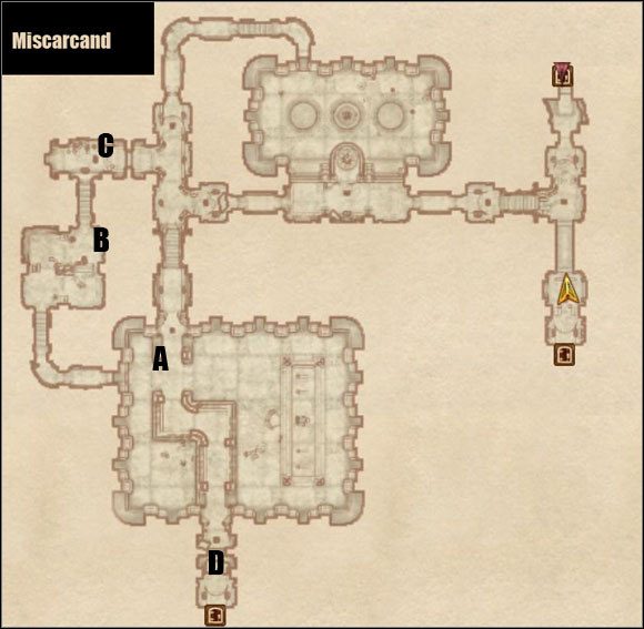 This ones pretty much the same - Oblivion: Miscarcand - Main quests - The Elder Scrolls IV: Oblivion Game Guide & Walkthrough