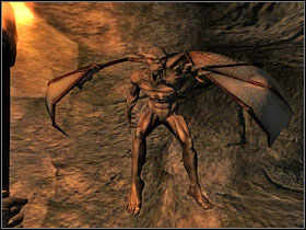 You shouldnt have any problems dealing with imps, but its pretty pointless to clear the whole cave - Oblivion: More Unfinished Business - Fighters Guild - The Elder Scrolls IV: Oblivion Game Guide & Walkthrough