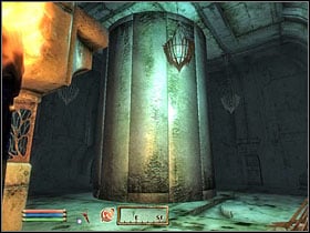 Mysterious column. - Oblivion: Vahtacens Secret - Mages Guild - The Elder Scrolls IV: Oblivion Game Guide & Walkthrough
