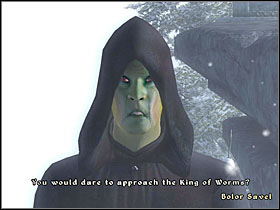 The necromancers lair is in Echo Cave - Oblivion: Confront the King - Mages Guild - The Elder Scrolls IV: Oblivion Game Guide & Walkthrough