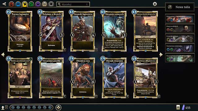 Here you can find all the cards that you currently have and decks that you created - Rules and tips for beginners - The basics - The Elder Scrolls: Legends Game Guide