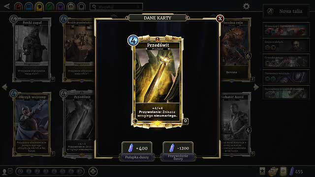 Select Soul Sight from your card collection and you will be able to create new cards, or retrieve souls from cards that you dont want or need - Rules and tips for beginners - The basics - The Elder Scrolls: Legends Game Guide