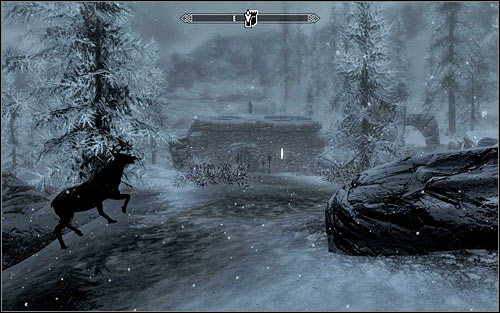 The Silver Hand headquarter youre looking for is located at the higher mountain (screen above) and after reaching this place you should deal with all local werewolf hunters - Purity of Revenge - The Companions quests - The Elder Scrolls V: Skyrim Game Guide