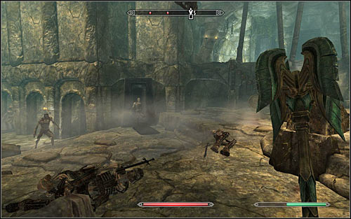 As youve probably guessed, draugr begin rising from side tombs (screen above) - Proving Honor - p. 2 - The Companions quests - The Elder Scrolls V: Skyrim Game Guide