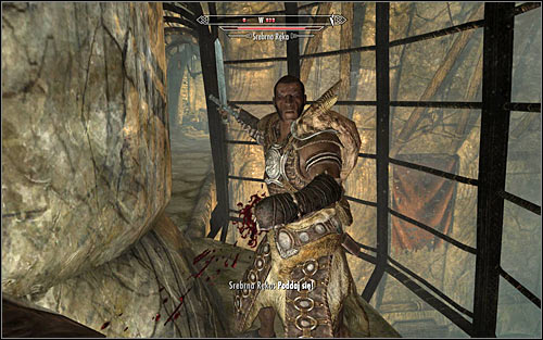 Once you get to a new place, a Silver Hand warrior will attack you - Proving Honor - p. 1 - The Companions quests - The Elder Scrolls V: Skyrim Game Guide