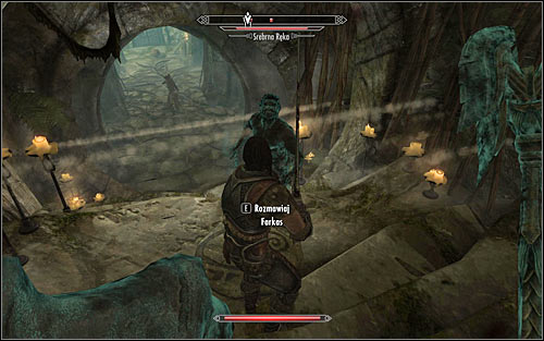 After winning the fight, choose southern door and then turn west - Proving Honor - p. 1 - The Companions quests - The Elder Scrolls V: Skyrim Game Guide
