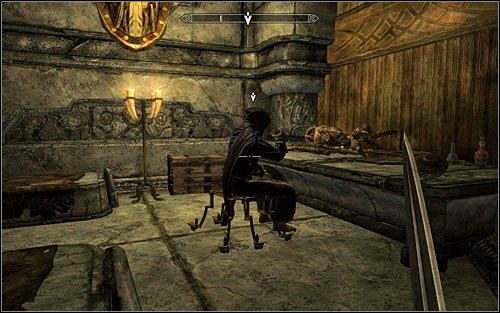 Be very careful, because you are in the mage Malurils chamber - Side Contract: Kill Maluril - The Dark Brotherhood quests - The Elder Scrolls V: Skyrim Game Guide