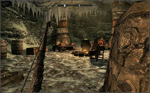 After a while you should reach a second bandits encampment (screen above) and you should watch out here, because both opponents here have magical abilities - Side Contract: Kill Maluril - The Dark Brotherhood quests - The Elder Scrolls V: Skyrim Game Guide