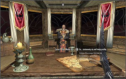 The meeting with the emperor will probably surprise you a little, because he wont try to flee nor fight with you, knowing that his time has come - Hail Sithis! - p. 1 - The Dark Brotherhood quests - The Elder Scrolls V: Skyrim Game Guide