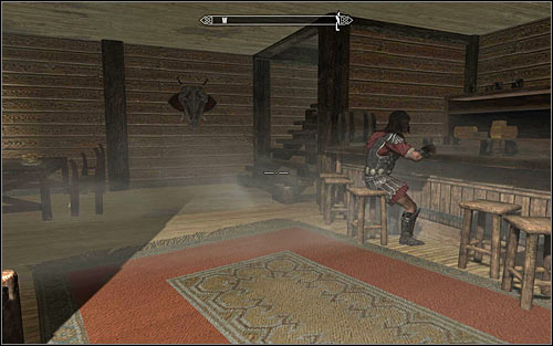 Now you have to wait until Penitus Oculatus agent appears in the left - Hail Sithis! - p. 1 - The Dark Brotherhood quests - The Elder Scrolls V: Skyrim Game Guide