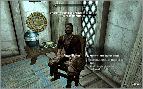 Youll find Amaund Motierre in one of the quest rooms and you have to start conversation with him - Hail Sithis! - p. 1 - The Dark Brotherhood quests - The Elder Scrolls V: Skyrim Game Guide