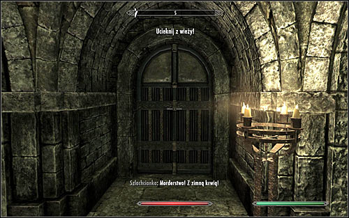 Regardless of how you eliminated the emperor, you have to use the door in the southern part of the room as soon as possible (screen above) - To Kill an Empire - The Dark Brotherhood quests - The Elder Scrolls V: Skyrim Game Guide