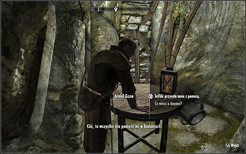 Use the western passage, for now the only possible exit from the room (not counting the corridor you used to get here) - Under Saarthal - p. 1 - College of Winterhold quests - The Elder Scrolls V: Skyrim Game Guide