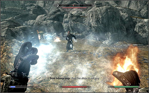 The keep is in the mountains, so look around for a gentle slope so that climbing doesnt prove too difficult - Hitting the Books - p. 1 - College of Winterhold quests - The Elder Scrolls V: Skyrim Game Guide