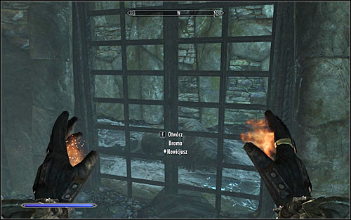 Proceed to exploring the starting area, defeating a Skeleton and a Draugr - Staff of Magnus - p. 2 - College of Winterhold quests - The Elder Scrolls V: Skyrim Game Guide