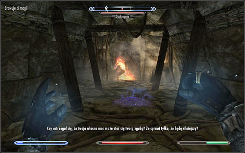 After the battle, head north-east - Staff of Magnus - p. 2 - College of Winterhold quests - The Elder Scrolls V: Skyrim Game Guide