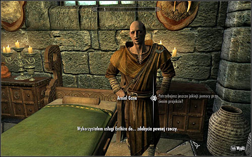 Depending on when you began the first mission for Arniela, you will be able to approach the mages second quest at once or after a few days have passed - Arniels Endeavor - p. 1 - College of Winterhold quests - The Elder Scrolls V: Skyrim Game Guide