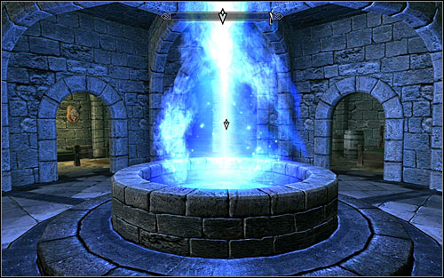 The second focal point is in the middle of the Hall of Attainment (screen above) - Miscellaneous: Out of Balance - College of Winterhold quests - The Elder Scrolls V: Skyrim Game Guide