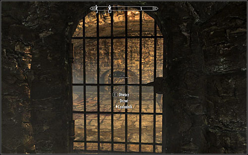 After crossing the dangerous part of the tunnel, keep going along it - Loud and Clear - Thieves Guild quests - The Elder Scrolls V: Skyrim Game Guide