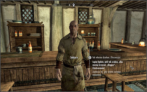 Sabjorn will give you the Pest Poison and ask you to get rid of the infestation by spilling the poison on the pest nest - Dampened Spirits - Thieves Guild quests - The Elder Scrolls V: Skyrim Game Guide