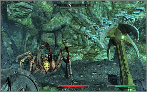 As you head deeper into the corridor, you will eventually come across spider-webs - Dampened Spirits - Thieves Guild quests - The Elder Scrolls V: Skyrim Game Guide