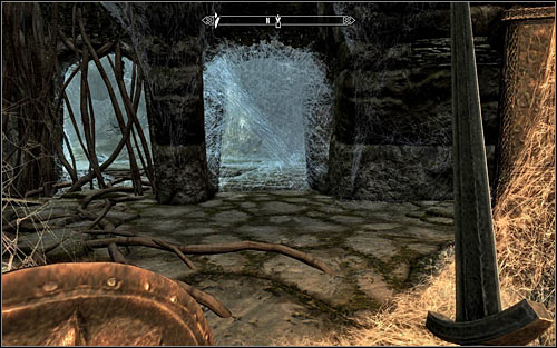 After eliminating all the Skeevers, go to the very bottom - Heading to Bleak Falls Barrow | Bleak Falls Barrow - Bleak Falls Barrow - The Elder Scrolls V: Skyrim Game Guide