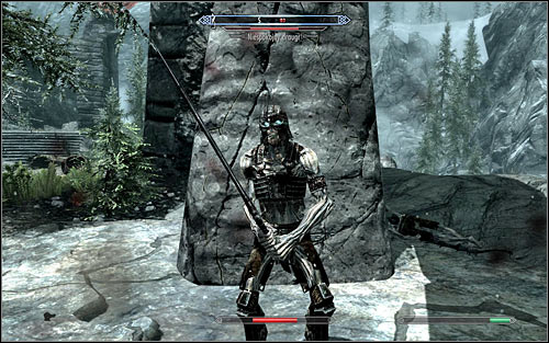 Odahviing wont take you directly to the temple, but drop you off by the path leading to it - Reaching the portal | The World-Eaters Eyrie - The World-Eaters Eyrie - The Elder Scrolls V: Skyrim Game Guide