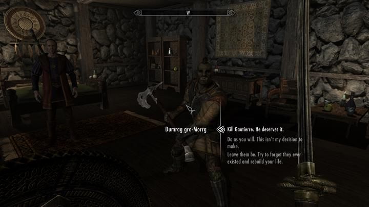 The end of this embarrassing situation depends on you. - Ugly Love | Quests in the game - Quests in the game - The Elder Scrolls V: Skyrim Game Guide