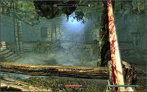 Now head to the corridor going west and after a few moments turn south and use the stairs - Getting through the Keep with Hadvar | Unbound - Unbound - The Elder Scrolls V: Skyrim Game Guide