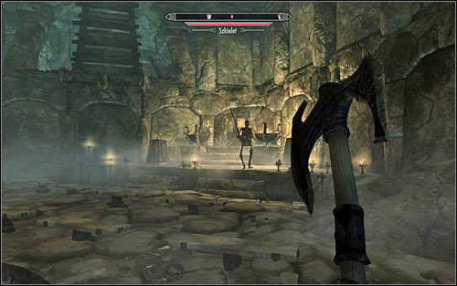 Soon enough you should once again reach the large cave - Heading to the temple of Ustengrav | The Horn of Jurgen Windcaller - The Horn of Jurgen Windcaller - The Elder Scrolls V: Skyrim Game Guide