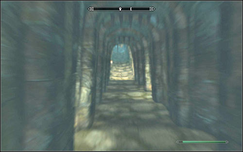 Thats not all, as you have to use the Whirlwind Sprint Shout, aiming at the newly unlocked passage (screen above) - Heading to the temple of Ustengrav | The Horn of Jurgen Windcaller - The Horn of Jurgen Windcaller - The Elder Scrolls V: Skyrim Game Guide