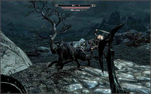 If you want to head together with Delphine, you need to exit the Sleeping Giant Inn and follow her - Heading to dragon burial site | A Blade in the Dark - A Blade in the Dark - The Elder Scrolls V: Skyrim Game Guide