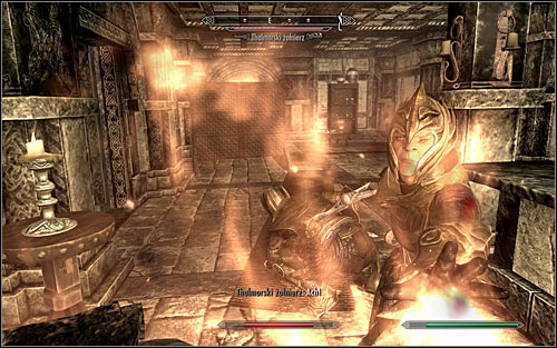 The first group of enemies can be found in the eastern room - Collecting information on the return of dragons | Diplomatic Immunity - Diplomatic Immunity - The Elder Scrolls V: Skyrim Game Guide