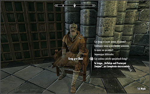 Once again speak with Urag gro-Shub and ask him about the Ruminations on the Elder Scrolls, written by Septimus Signus (screen above), who has apparently lost his mind and therefore the contents is absolutely inexplicable - Finding Septimus Signus | Elder Knowledge - Elder Knowledge - The Elder Scrolls V: Skyrim Game Guide