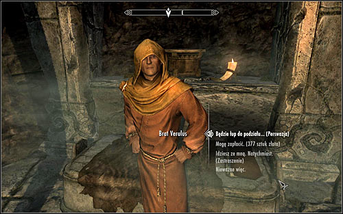 Speak to Verulus and confirm that youre willing to add him to your team - The Taste of Death - p. 2 - Daedric quests - The Elder Scrolls V: Skyrim Game Guide