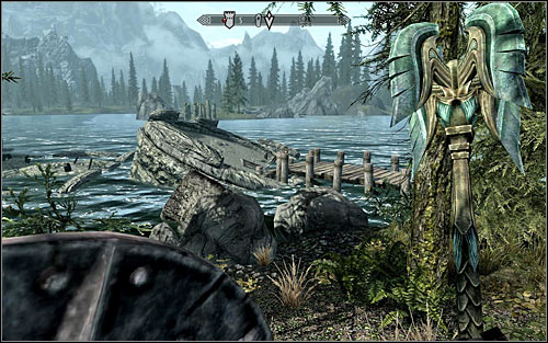Sooner or later you will reach the ruins of the keep - The Black Star - p. 1 - Daedric quests - The Elder Scrolls V: Skyrim Game Guide