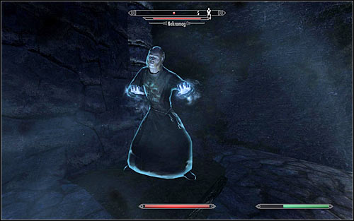 After the battle, take a look around the area, go through the dining room and choose the corridor going north, afterwards turning east - The Black Star - p. 1 - Daedric quests - The Elder Scrolls V: Skyrim Game Guide