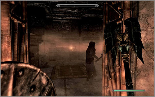 Follow Tyranus, who will be running towards the exit - The House of Horrors - Daedric quests - The Elder Scrolls V: Skyrim Game Guide