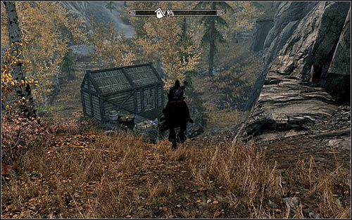 From Ivarstead head south, afterwards turn south-west and eventually west - A Daedras Best Friend - p. 1 - Daedric quests - The Elder Scrolls V: Skyrim Game Guide