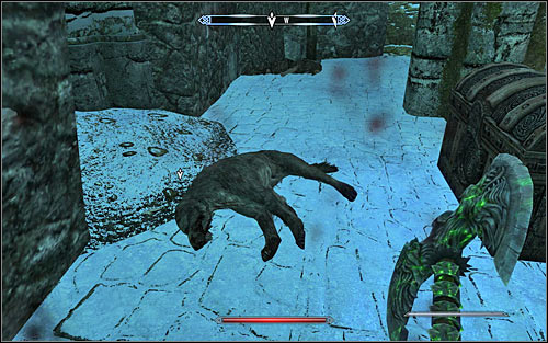 If you want to keep the Axe from the Burrow, choose the upper dialogue option - A Daedras Best Friend - p. 2 - Daedric quests - The Elder Scrolls V: Skyrim Game Guide