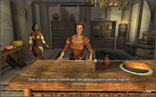 Speak with the innkeeper, Hulda - The Whispering Door - Daedric quests - The Elder Scrolls V: Skyrim Game Guide