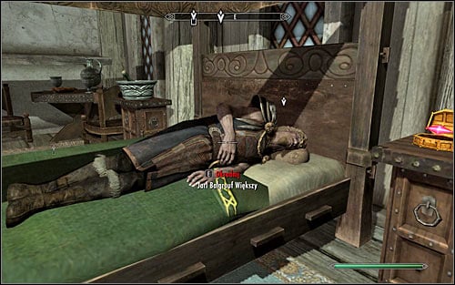 Head to the Jarls sleeping room on the upper floor - The Whispering Door - Daedric quests - The Elder Scrolls V: Skyrim Game Guide