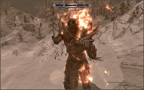 Curiously its still not the end, as after you finish the conversation and collect the Razor, the Daedric Prince will still send out two Kynreeve Dremoras onto you (screen above) - Pieces of the Past - p. 3 - Daedric quests - The Elder Scrolls V: Skyrim Game Guide