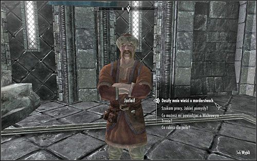 Jorleif will not only let you run your own investigation, but also offer help - you will be able to use the city guards help - Blood on the Ice - p. 1 | Side quests - Side quests - The Elder Scrolls V: Skyrim Game Guide
