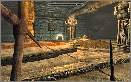 A much greater challenge awaits you in the further part of the ruins - No-one Escapes Cidhna Mine - p. 2 | Side quests - Side quests - The Elder Scrolls V: Skyrim Game Guide