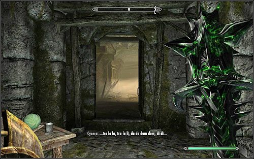 Choose the western corridor (screen above) and be ready for a relatively long journey, as you will be forced to go though pretty much the whole location - The Heart of Dibella | Side quests - Side quests - The Elder Scrolls V: Skyrim Game Guide