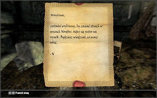 AT this point you should learn who the mysterious N is and speak to him about the assassination - The Forsworn Conspiracy | Side quests - Side quests - The Elder Scrolls V: Skyrim Game Guide